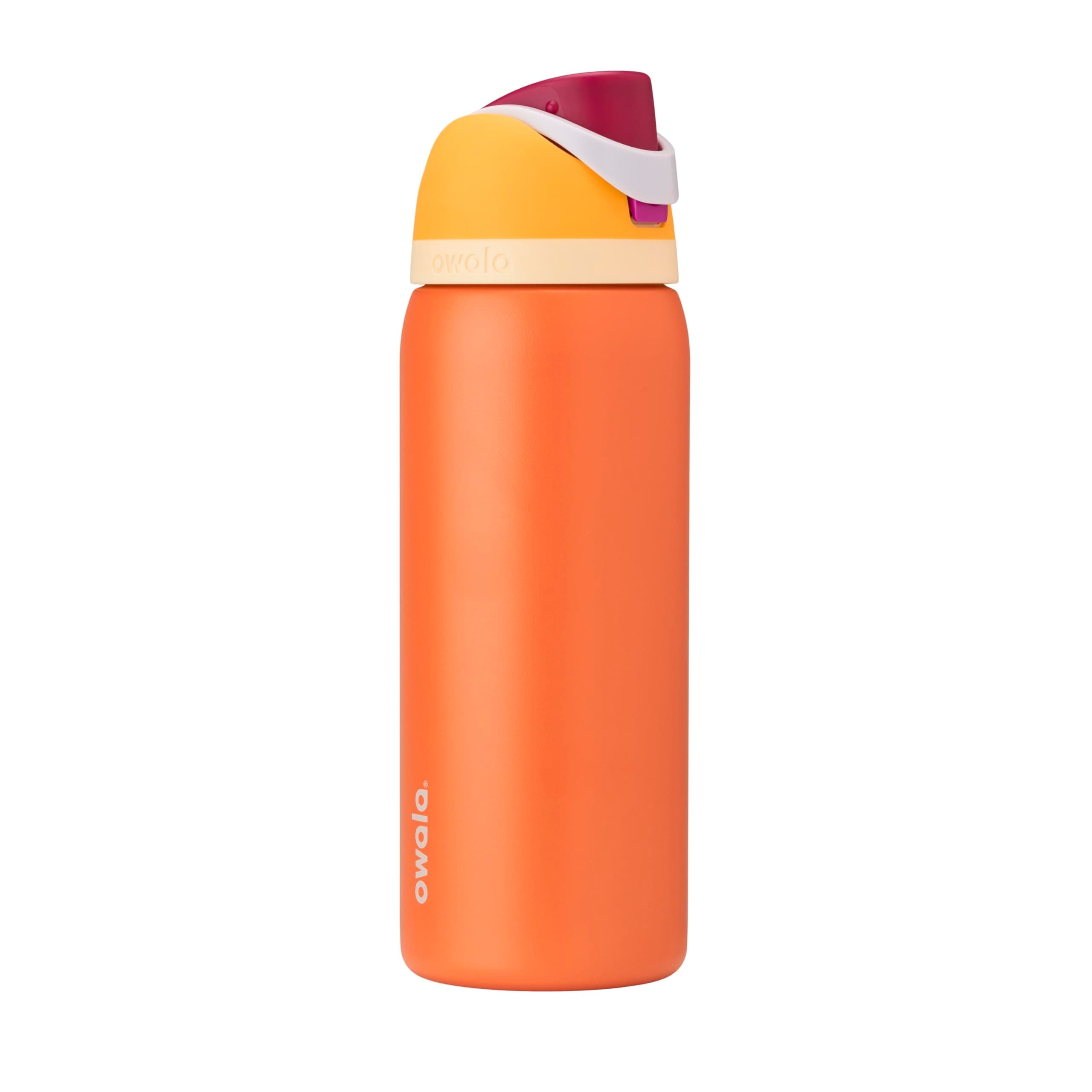 Owala FreeSip Stainless Steel Water Bottle 32 oz Citrus Crush