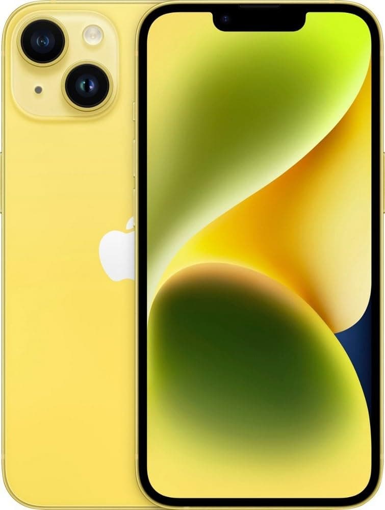 Apple iPhone 14 256GB Yellow for Boost Mobile (Renewed) Cell Phones MR3K3LL/A