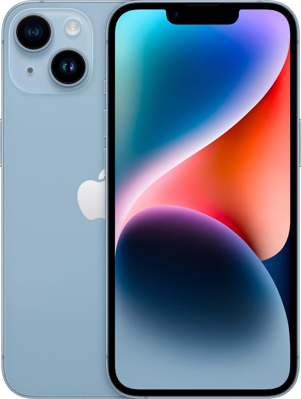 Apple iPhone 14 128GB Blue for AT&T (Renewed Premium)