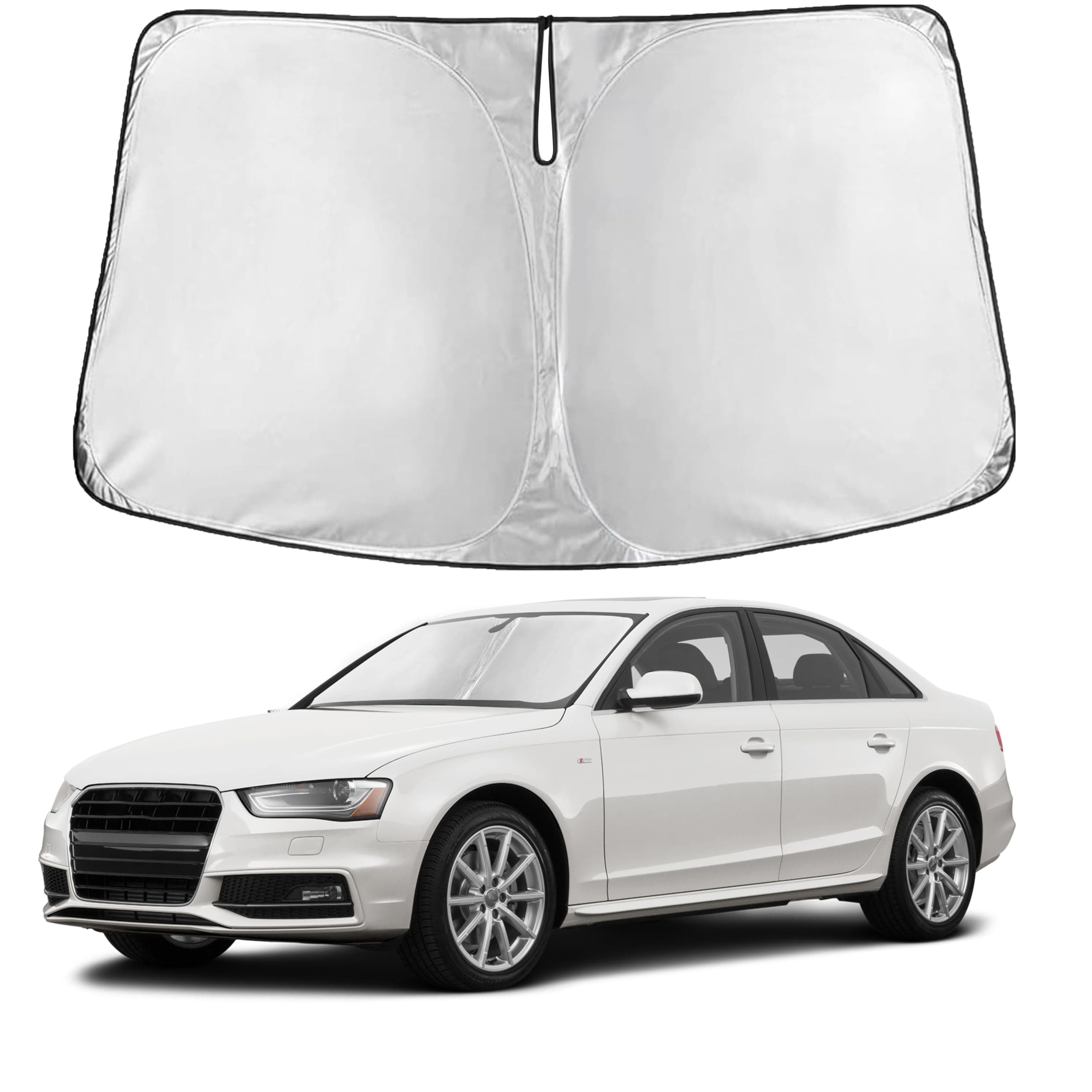 EcoNour Windshield Sunshade Compatible for Audi A4 1996 2014 2015 2016