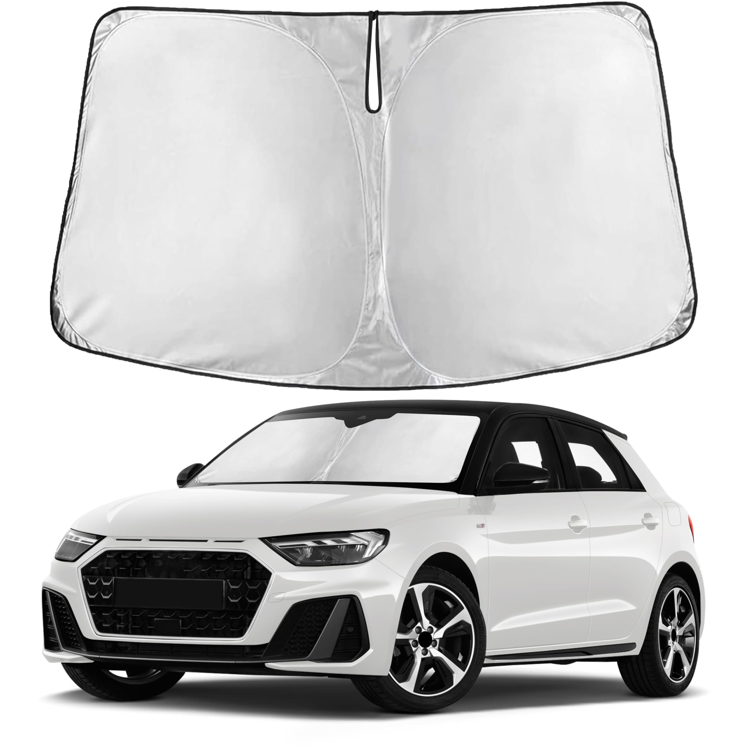 EcoNour Windshield Sunshade Compatible for Audi A1 2018 2024 2025 2026