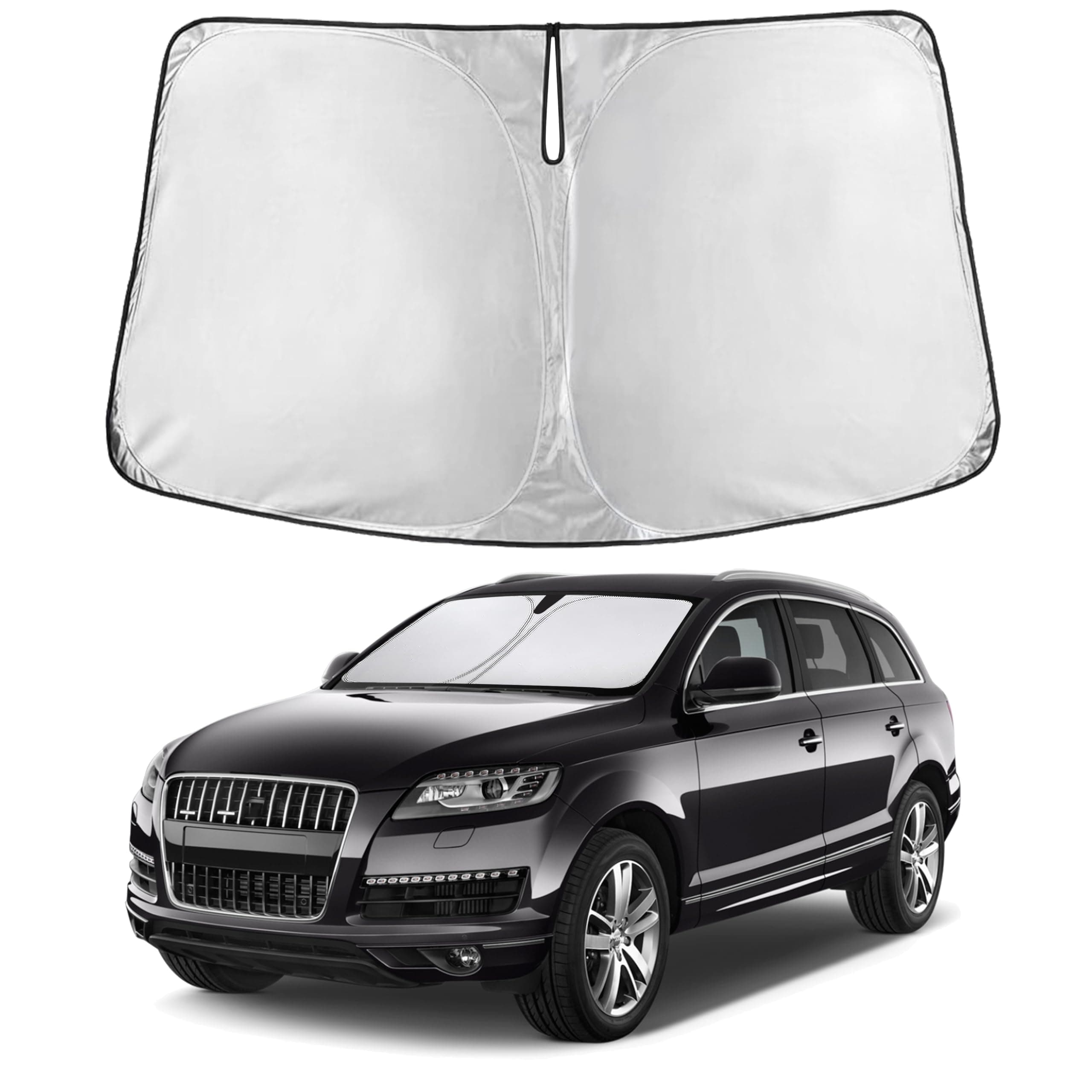 EcoNour Windshield Sunshade Compatible for Audi Q7 2007 2013 2014 2015