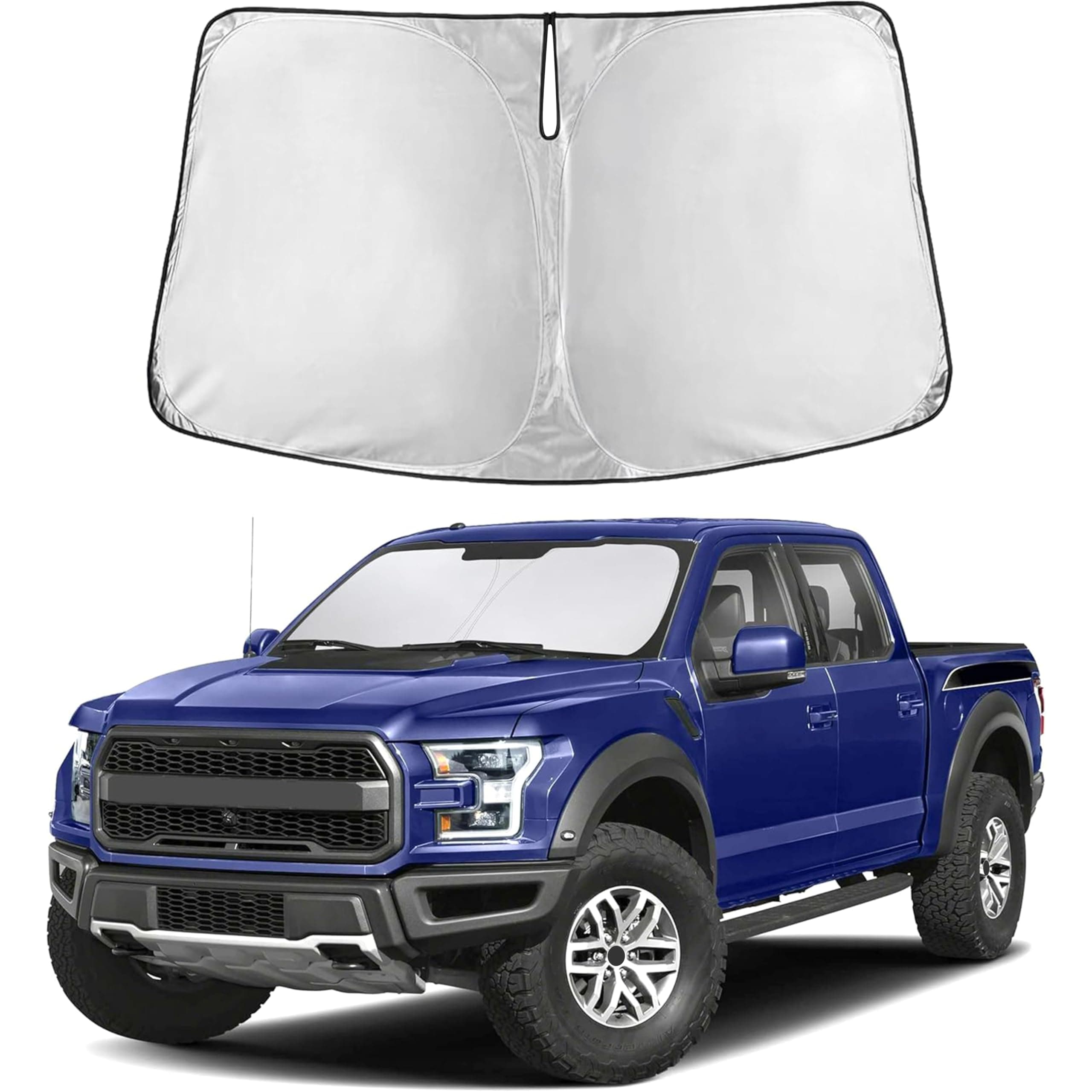 EcoNour Ford F150 Windshield Sun Shade 2021-2024 2025 2026